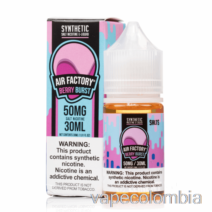 Vape Desechable Berry Rush - Sales Air Factory - 30ml 50mg